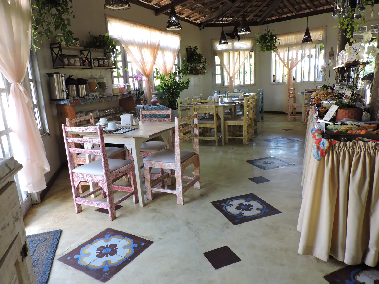 Café da manhã na Pousada Portal da Concha, Itacaré